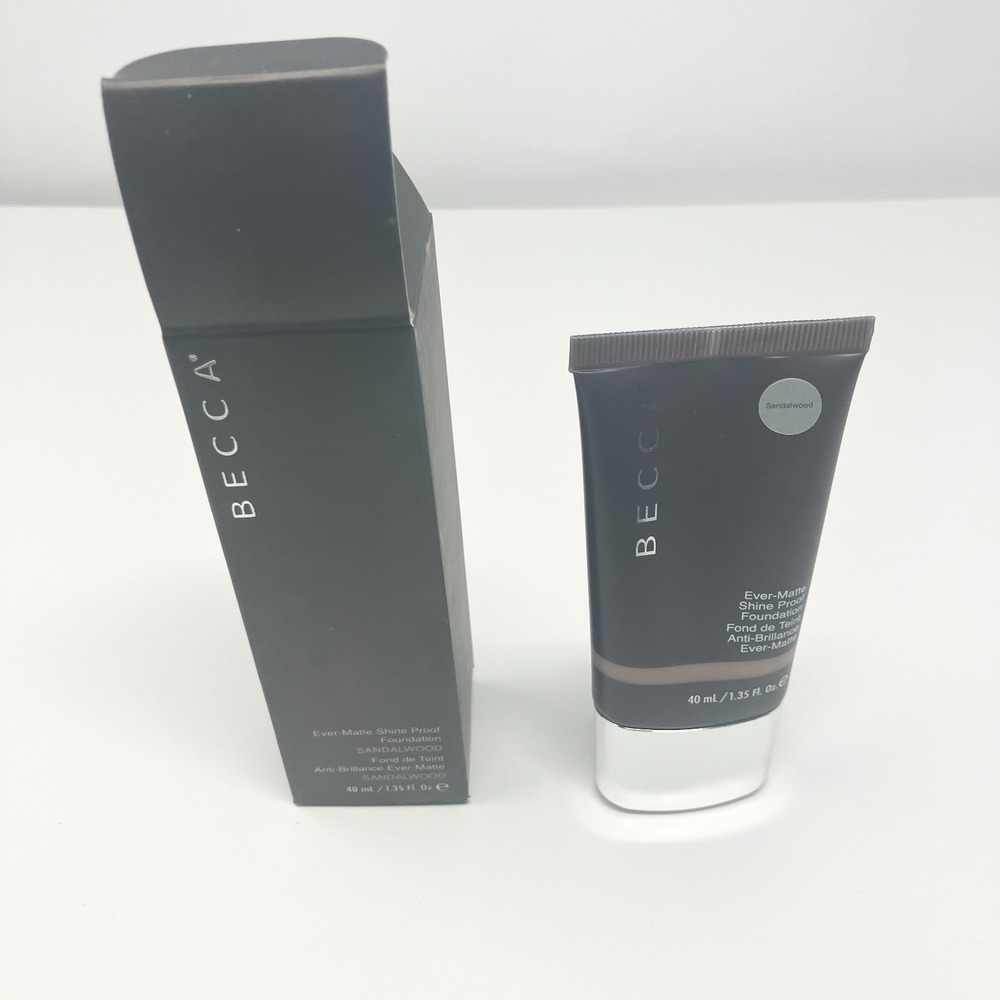 Becca Ever Matte Shine Proof Foundation, Sandalwood,‎ 1.35 fl oz